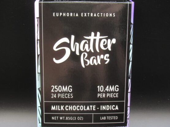 Indica Chocolate Bars 250mg THC