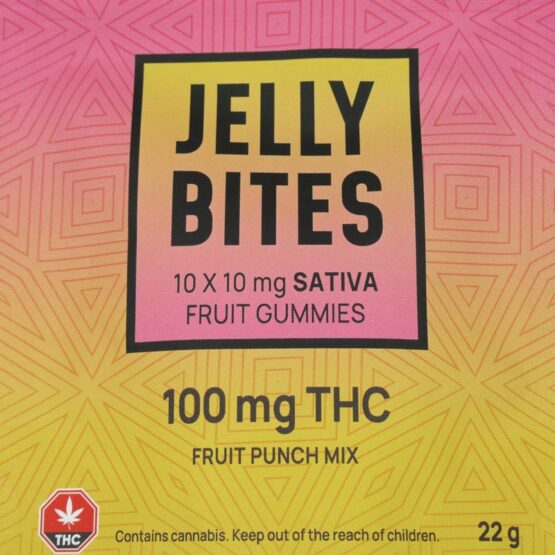 Jelly Bites Sativa 100mg THC