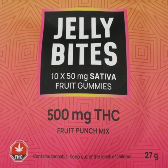 Jelly Bites Sativa 500mg THC