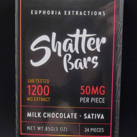 Sativa Milk Chocolate bars / 1200mg THC