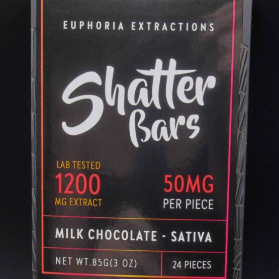 Sativa Milk Chocolate bars / 1200mg THC