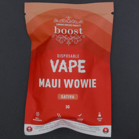 Boost Disposable 3g Vape - Maui Wowie (Sativa)