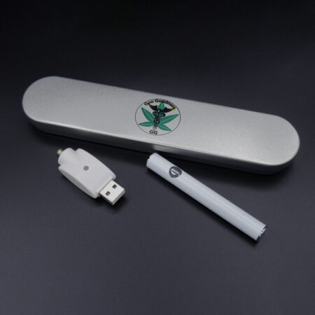 GG PURE Vape Pen, USB charger and case.