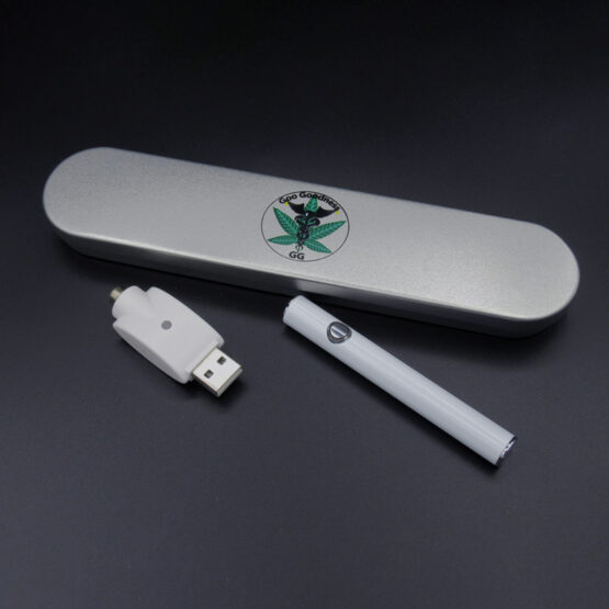 GG PURE Vape Pen, USB charger and case.