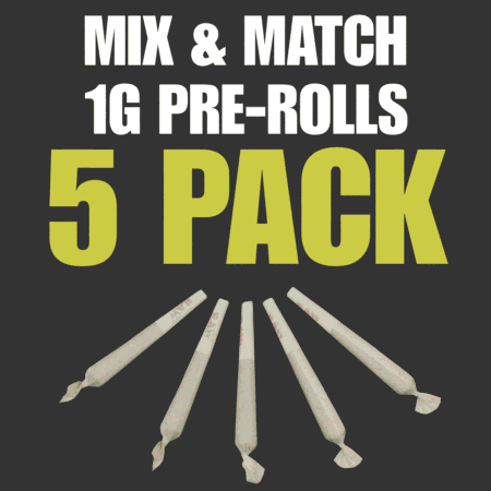 Mix & Match Pre-Rolls - 1g 5 Pack